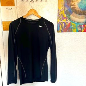 Nike Pro black running dri fit small